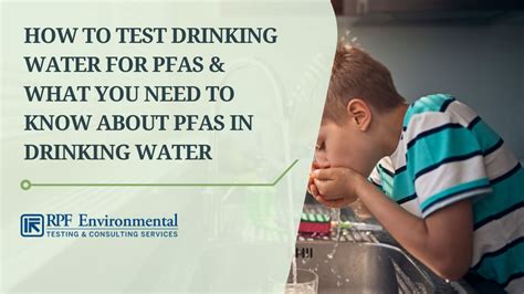 pfas water testing cost